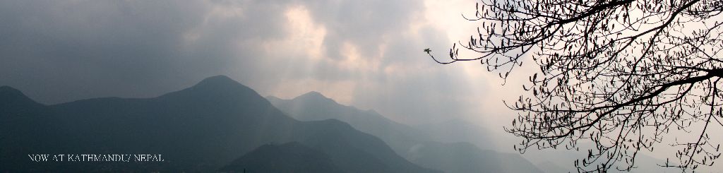 ３．やっぱネパールは山でしょうな心地よい朝